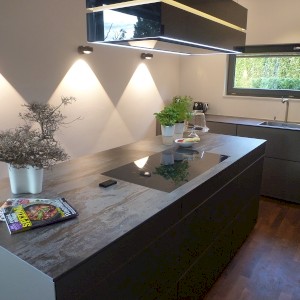 Next Küche mit Dekton Arbeitsplatte in Herdecke