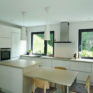 Nobilia Küche mit Ansetztisch in Münster Roxel